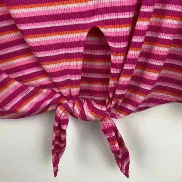 🆕nwt ana striped knit sleeveless top w/ ti… - Picture 6 of 8